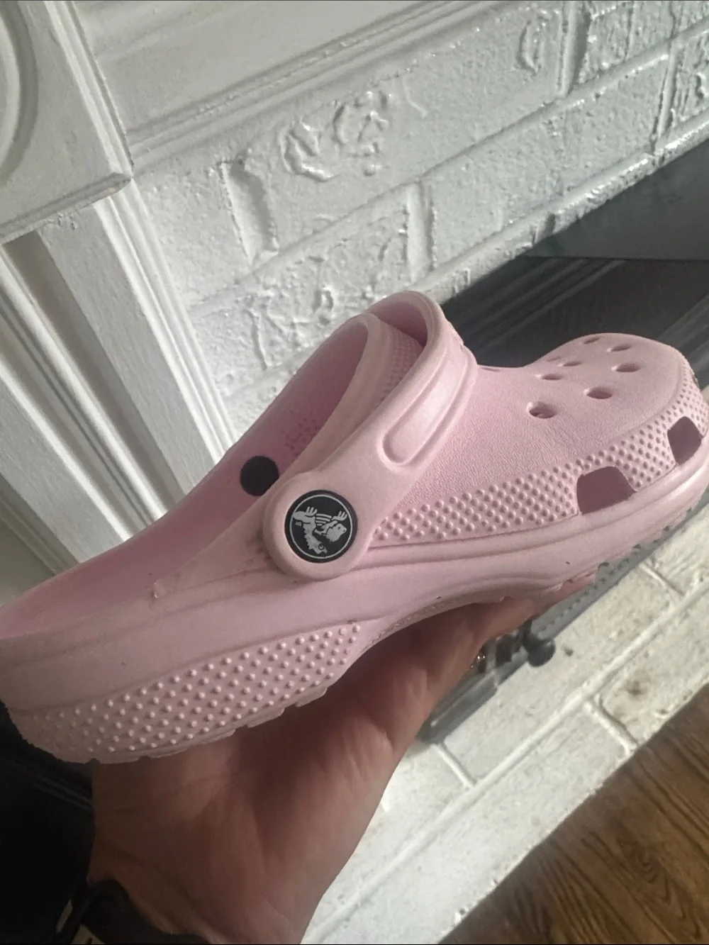 Kid Girl Crocs- Light Pink